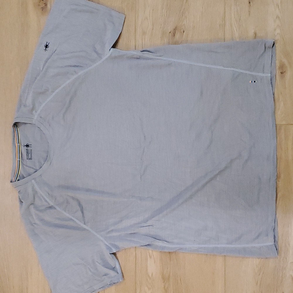 Mens Smartwool Running shirt Grey XL